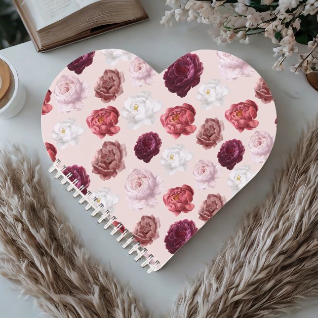 Rose Heart Notebook – A Bloom of Thoughts (Creator Uploaded)