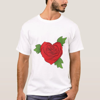 Rose heart T-Shirt