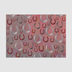 rose,horseshoe, silver, pattern grey, luck, patter tissue paper