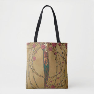 Rose House by Margaret MacDonald MacKintosh Tote Bag