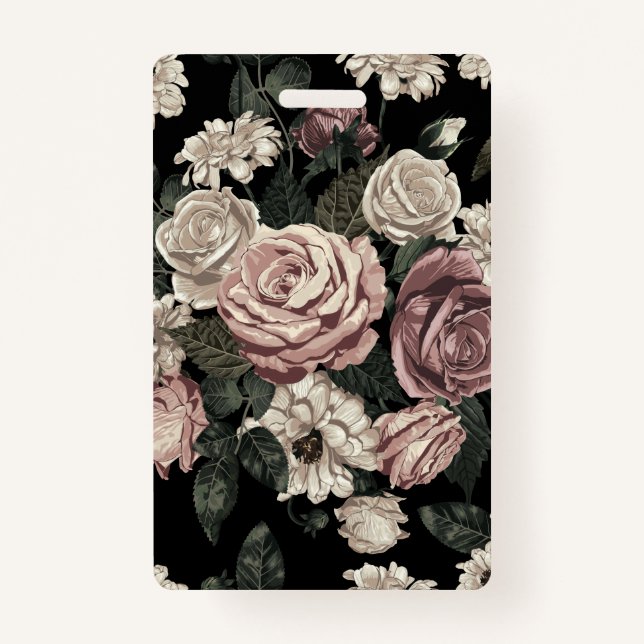 rose ID badge (Front)