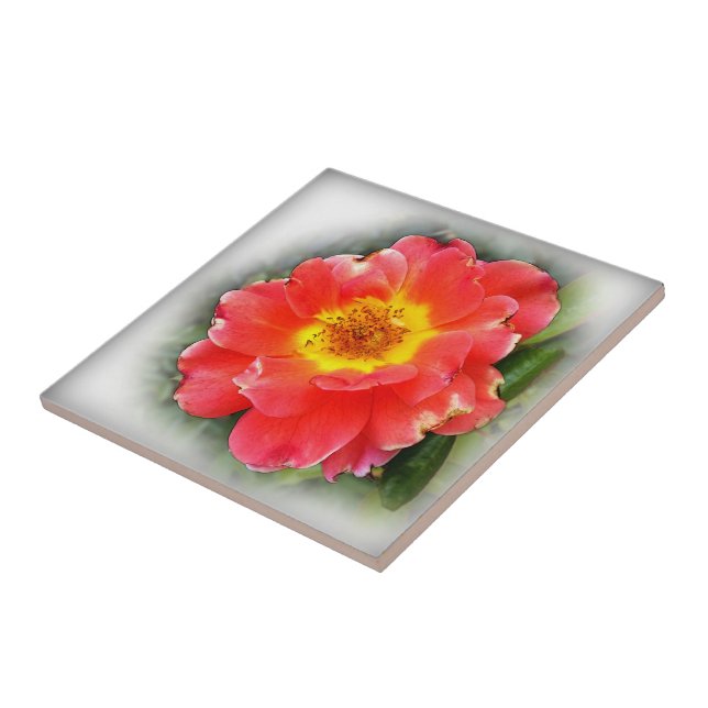 Rose in autumn tile (Side)