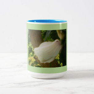 Rose in Bloom Two-Tone Coffee Mug
