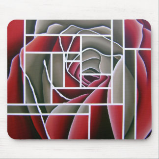 Rose in Oil by WithAnF Fine Art Mouse Mat