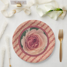 Rose In Peach And Coral Designer