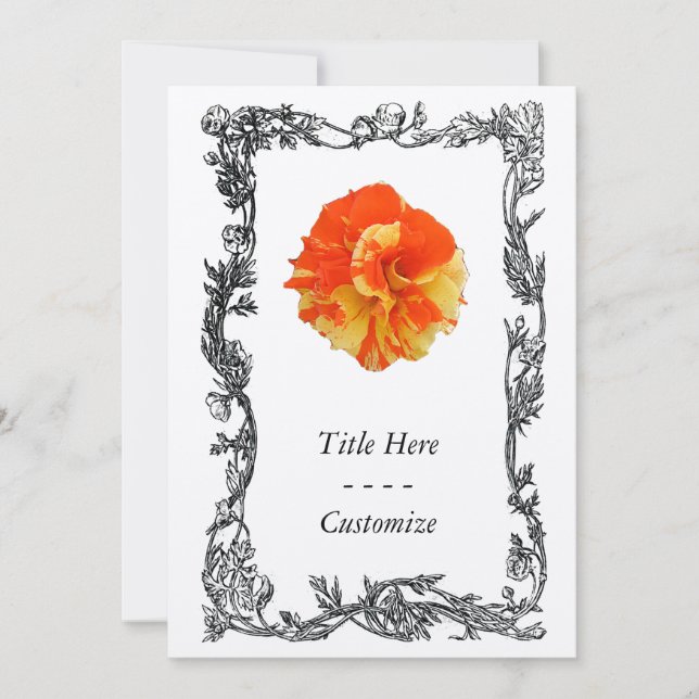 Rose Invitation (Front)