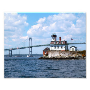 Rose Island Lighthouse, Rhode Island Photo Print