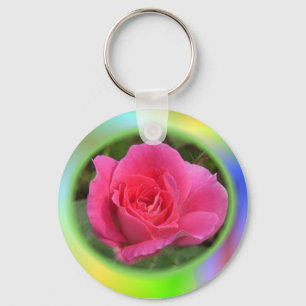 Rose Joy Key Ring