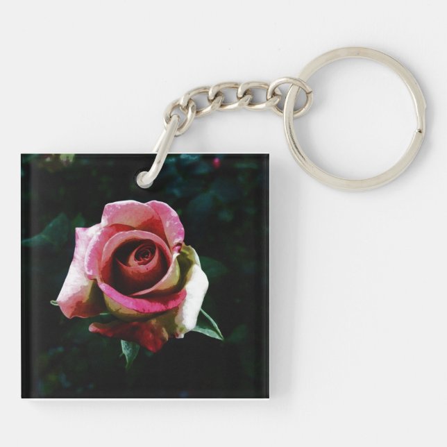 Rose Key Ring (Back)