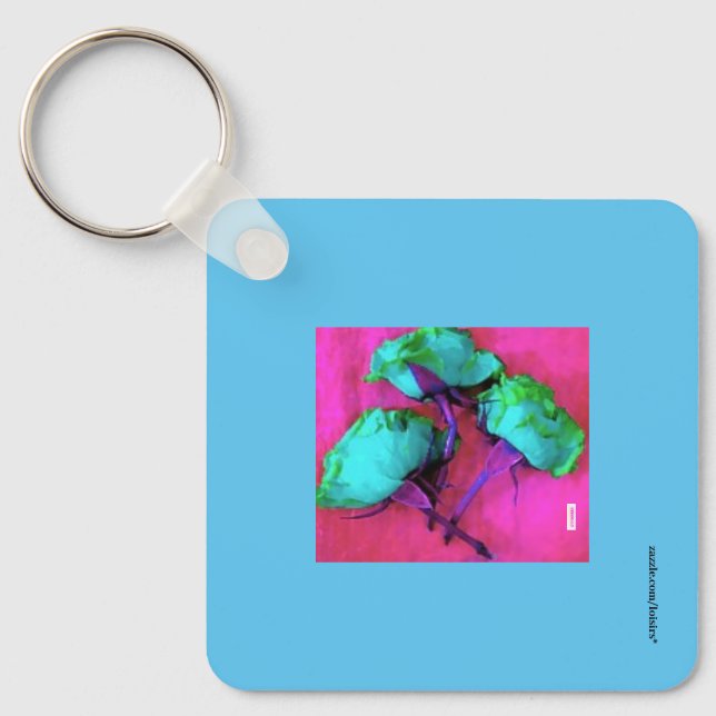 ROSE KEY RING (Front)