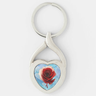Rose Key Ring