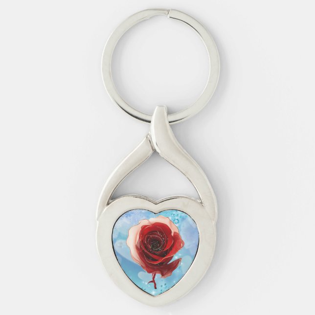 Rose Key Ring (Front)