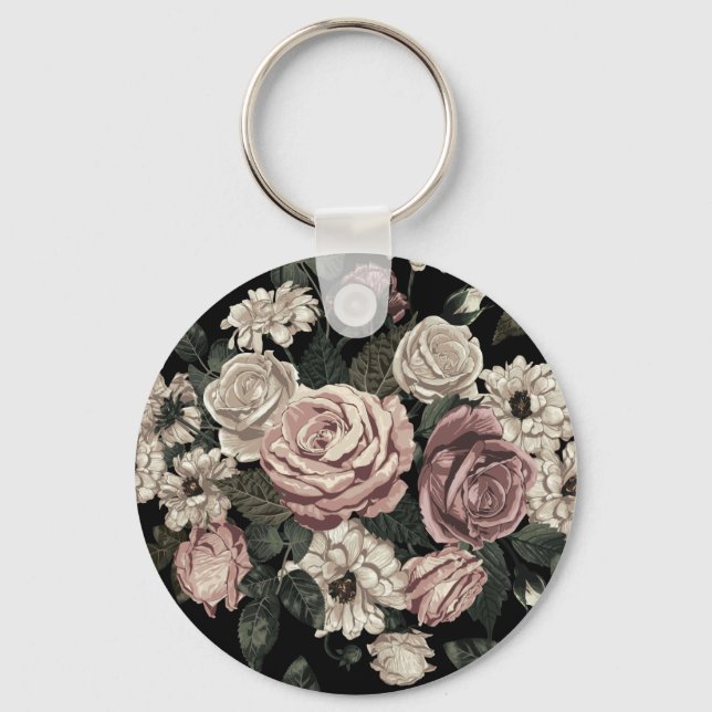 rose key ring (Front)