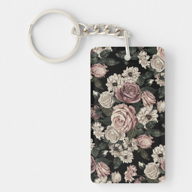rose key ring (Front)