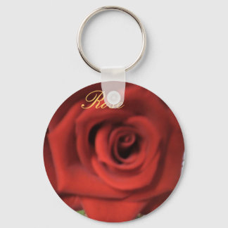 Rose Key Ring