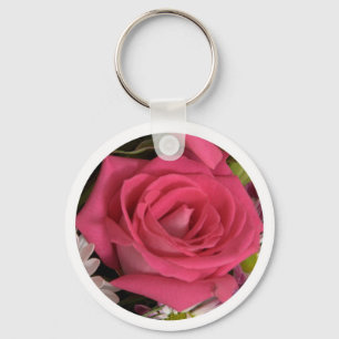 Rose Key Ring