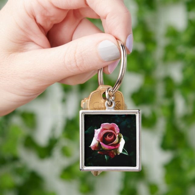 rose   key ring (Hand)