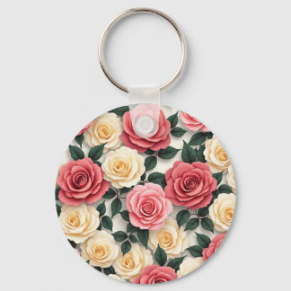 rose keychain