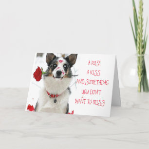 ROSE KISS & SOMETHING U DON'T WANT TO MISS CARD