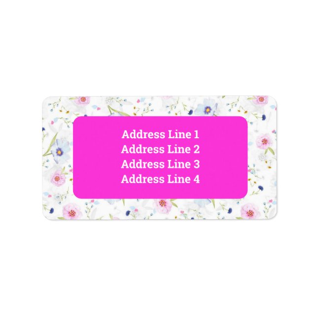 Rose Label (Front)