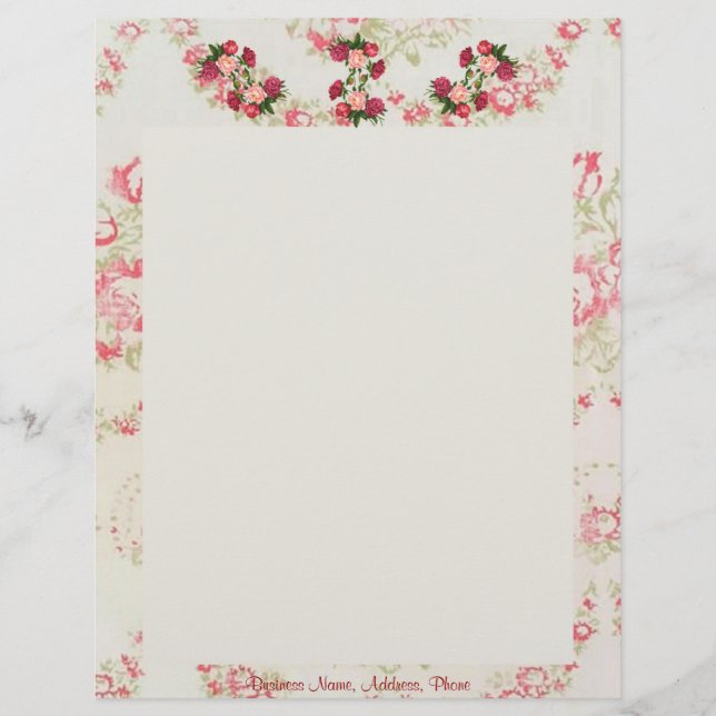 Rose Letterhead (Front)
