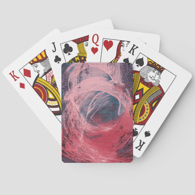 Rose Light I Playing Cards (Back)