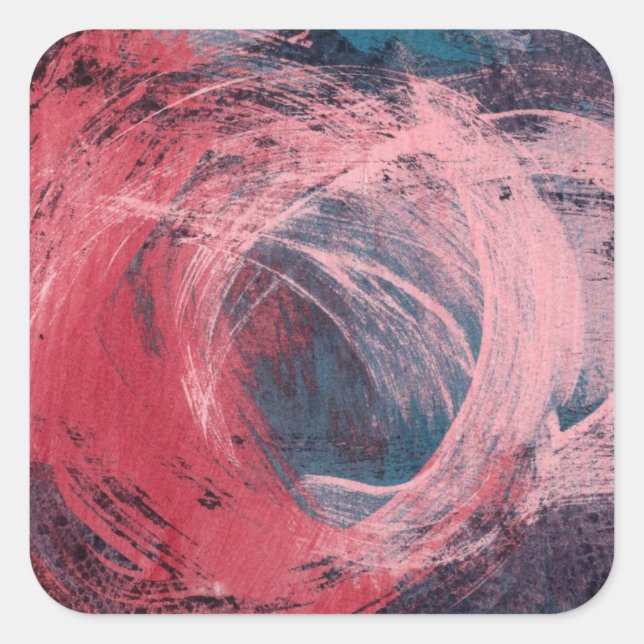 Rose Light I Square Sticker (Front)