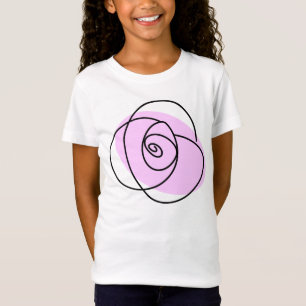 Rose Lilac girls' t-shirt