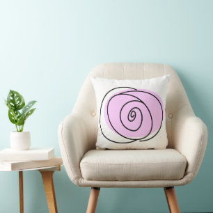 Rose Lilac single front multi back square Cushion