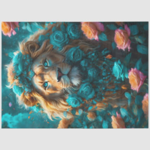 Rose Lion King Tissue Paper