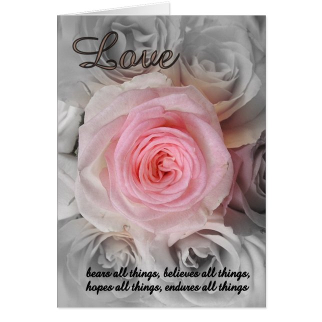 Rose Love Card (Front)