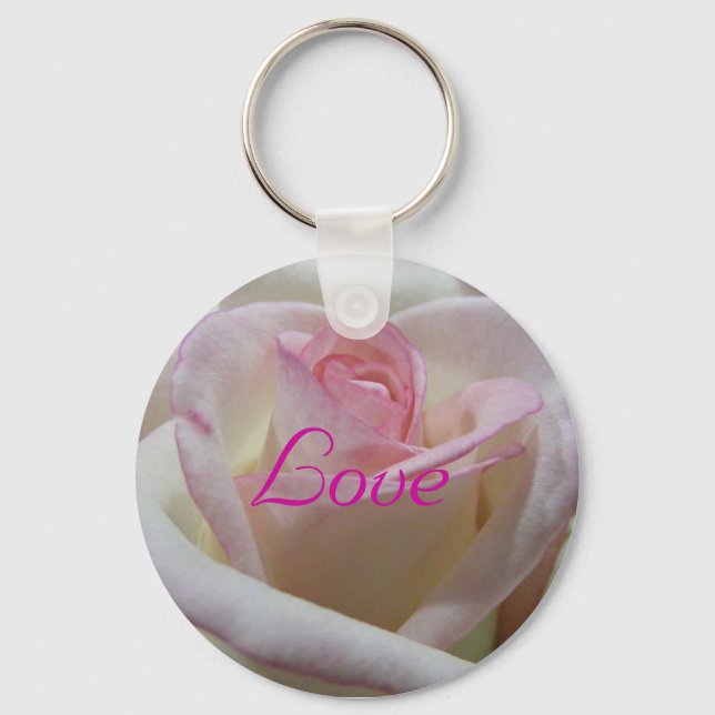 Rose Love Keychain (Front)
