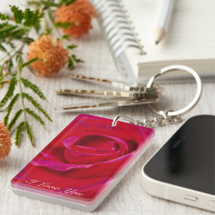 Rose Love Keychain