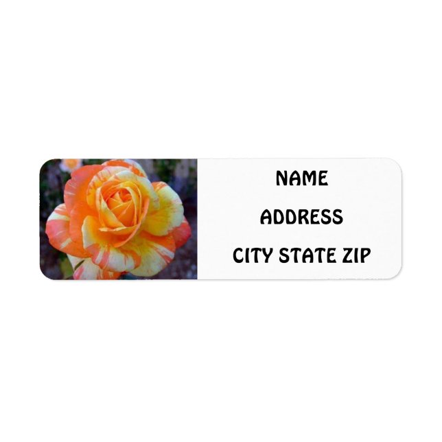 **ROSE LOVER'S** ADDRESS LABEL (Front)