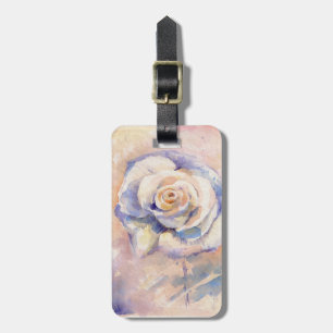 Rose Luggage Tag