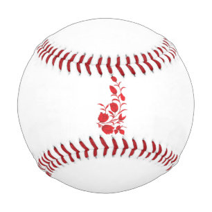 Rose Madder, Thunderbird floral design Baseball