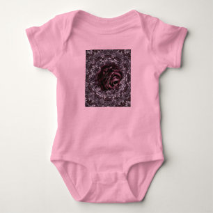 Rose Mandala Baby Bodysuit