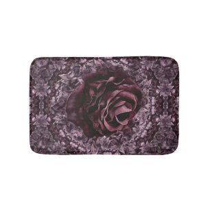 Rose Mandala  Bath Mat