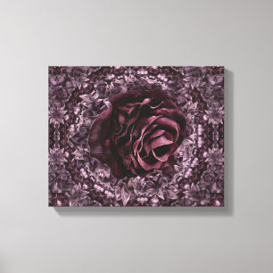 Rose Mandala  Canvas Print