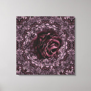 Rose Mandala  Canvas Print