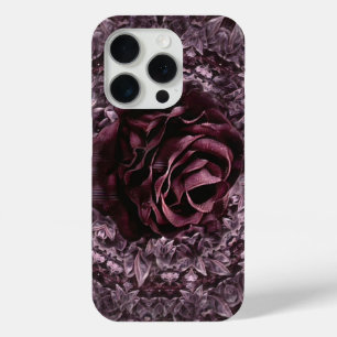 Rose Mandala iPhone 15 Pro Case