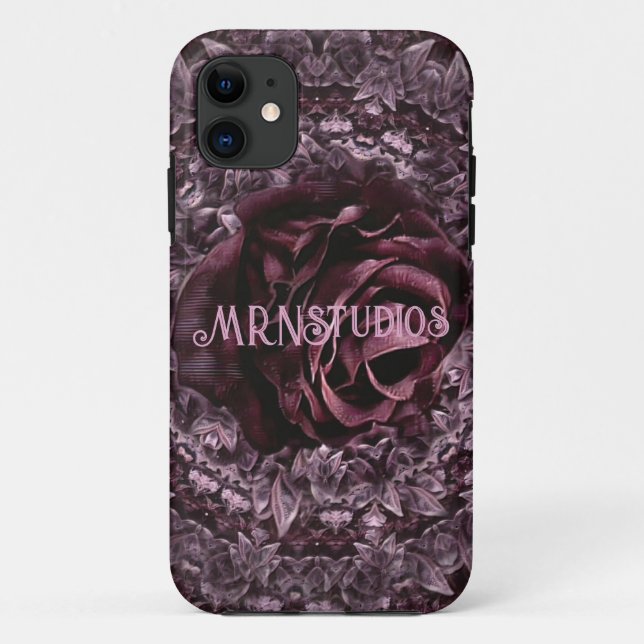 Rose Mandala  Case-Mate iPhone Case (Back)