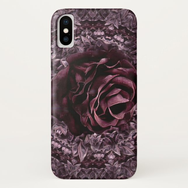 Rose Mandala  Case-Mate iPhone Case (Back)