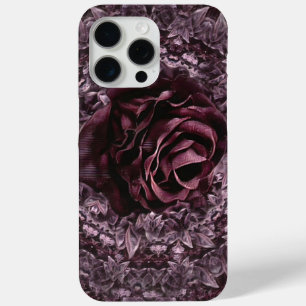 Rose Mandala iPhone 15 Pro Max Case