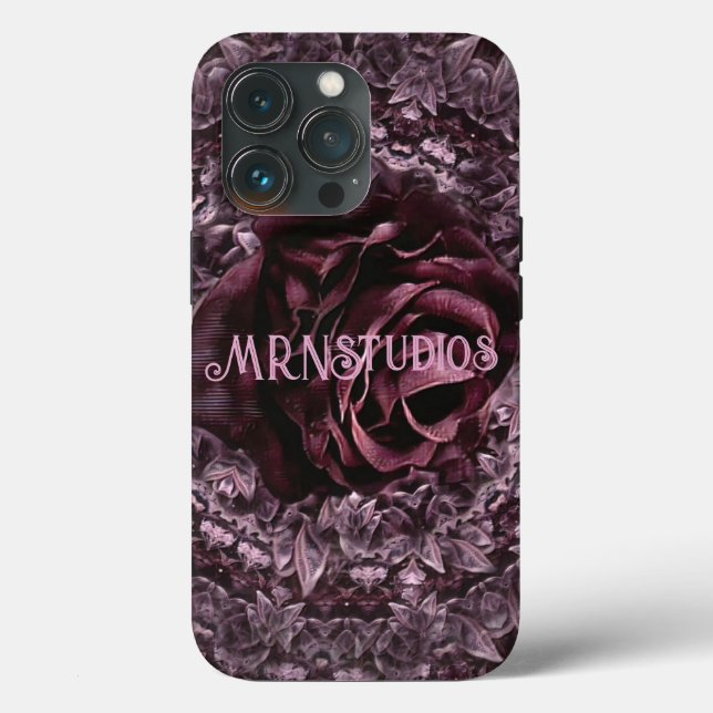 Rose Mandala  Case-Mate iPhone Case (Back)