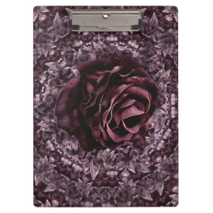 Rose Mandala  Clipboard