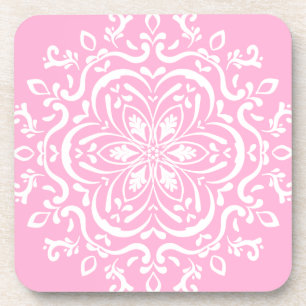 Rose Mandala Coaster