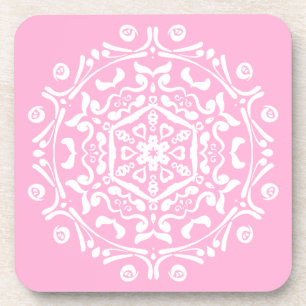 Rose Mandala Coaster
