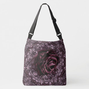 Rose Mandala  Crossbody Bag