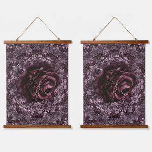 Rose Mandala  Hanging Tapestry